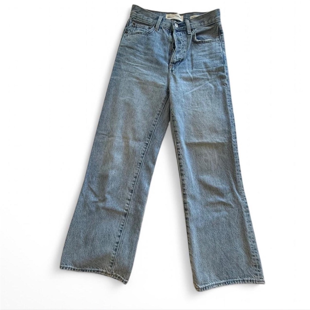 Aritzia Denim Forum Farrah High Rise Wide Leg Jeans